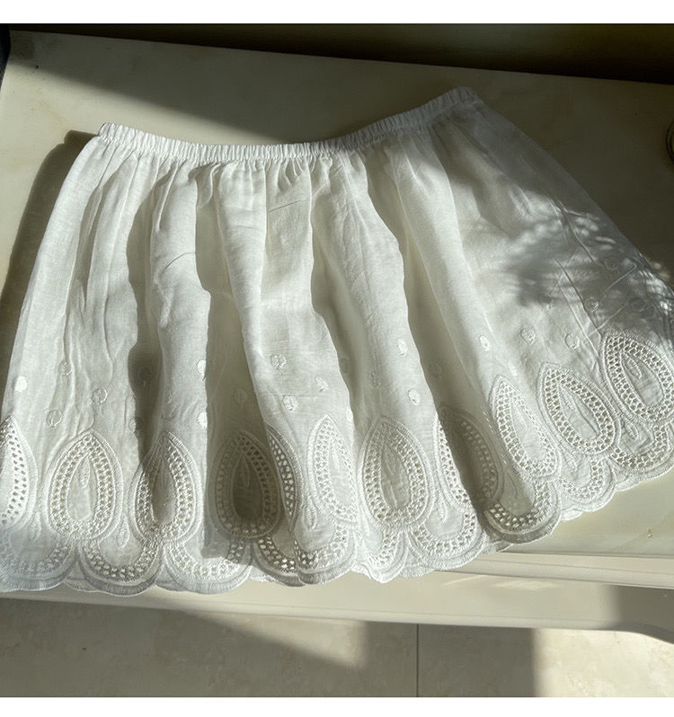 屁帘裙打底神器假下摆蕾丝小屁帘女冬季遮屁股内搭裙子叠穿半身短裙