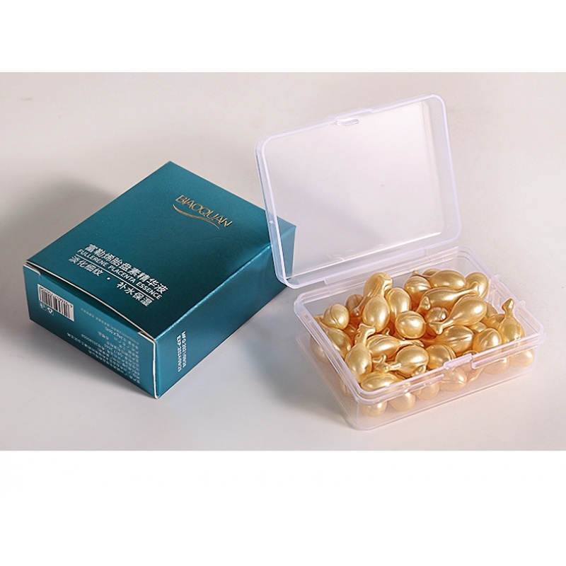 碧奥泉富勒烯胎盘素精华液面部补水保湿滋润紧致收缩毛孔羊胎素60粒