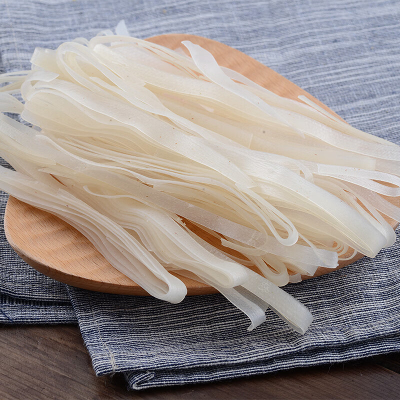 老友粉南宁特产广西扁粉 邕州老街老友粉手工水煮干炒粉汤粉河粉宽