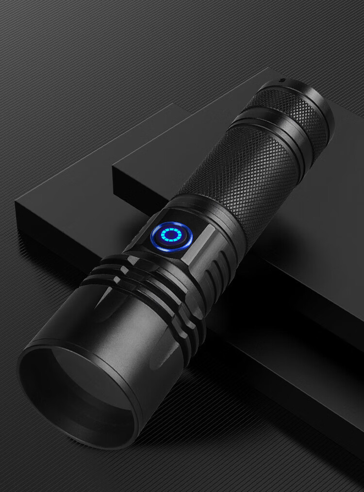 20w紫光灯紫外线大功率手电筒365nm烟酒鉴定荧光灯古董玉石验钞笔20w