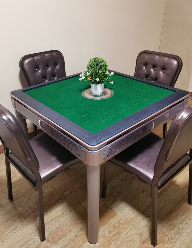 新款智能餐桌两用麻将桌低音电动麻将机全自动家用棋牌室凳子椅子机芯