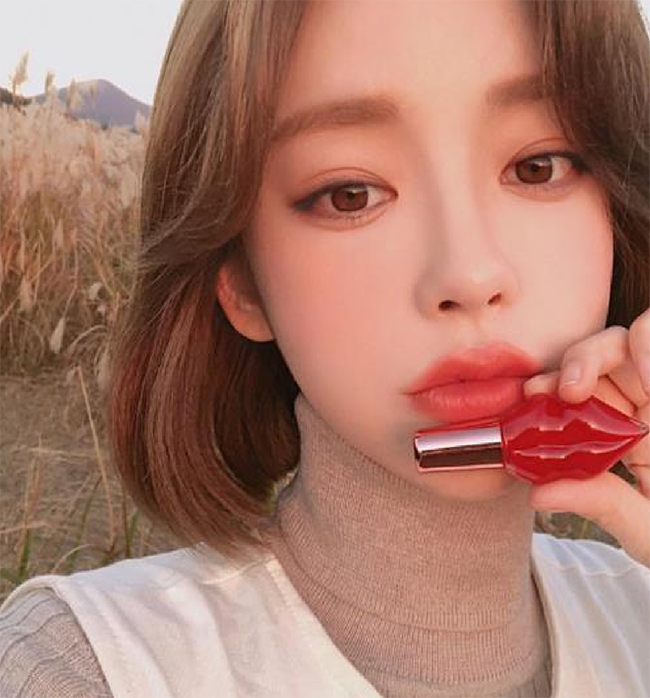 日本plumppink屁屁唇釉pp唇彩化唇纹丰唇蜜唇膜207无辜少女