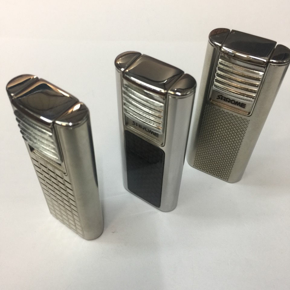 日本沙乐美sarome古董防风打火机老款电罗丝耐高温全金属防水直充陨石