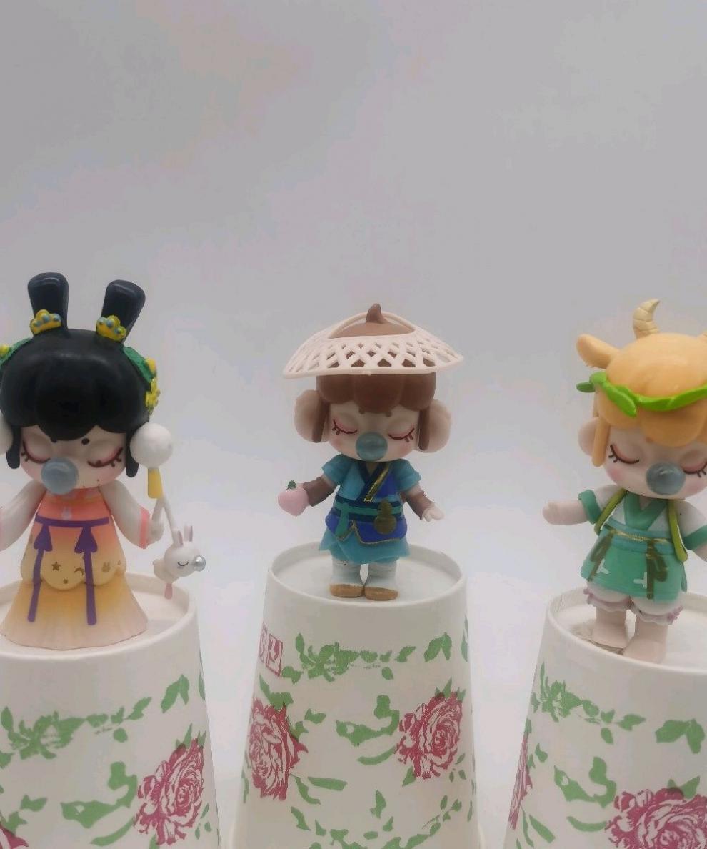 十二生肖盲盒凤凰隐藏款网红盲盒十二生肖系列摆件玩具凤凰鼠牛虎兔