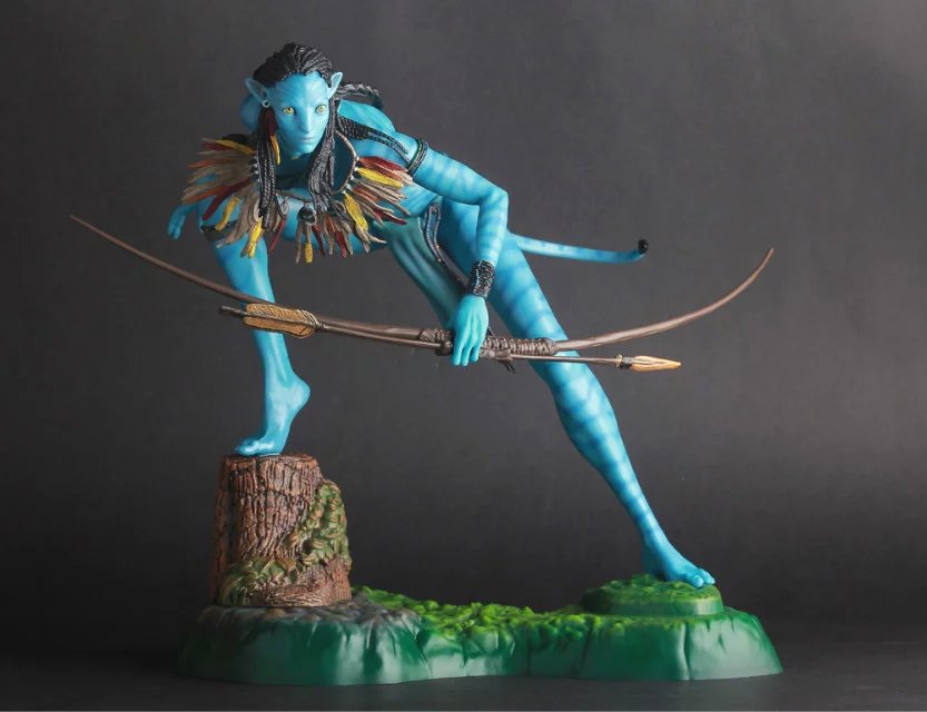 电影阿凡达人物手办影视周边阿凡达2人物场景女阿凡达模型约50cm