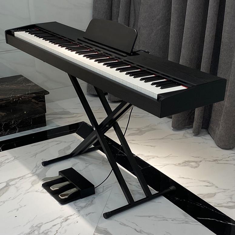 促销捡漏雅马哈电钢琴雅马哈便携式88键电钢琴重锤键盘简易入门幼师