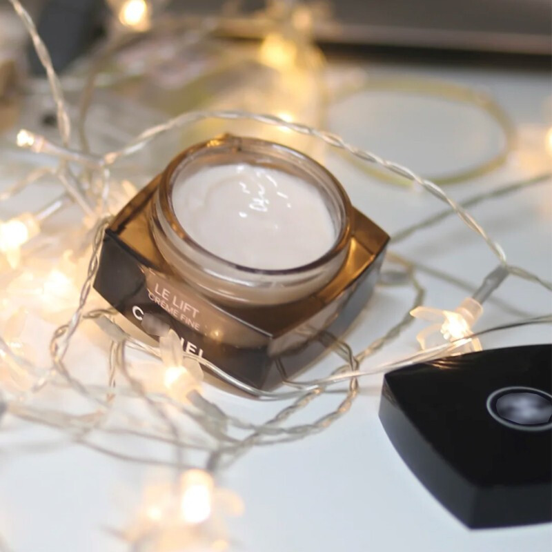 520礼物chanel智慧紧肤植物精萃面霜leliftcreme蓝色肌底眼部精华眼霜