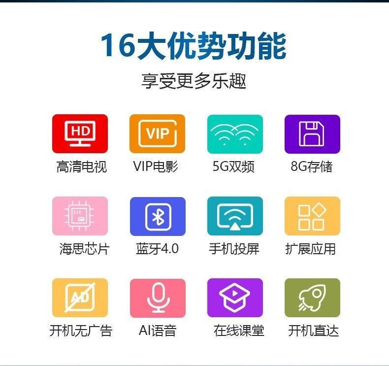 通华为6110机顶盒家用无线wifi电视语音4k高清网络电信移动5g新品红外