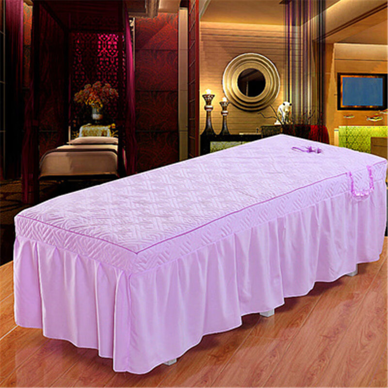 按摩床罩有洞美容床罩洗头床罩推拿床罩按摩床罩美体床罩有洞床罩床裙