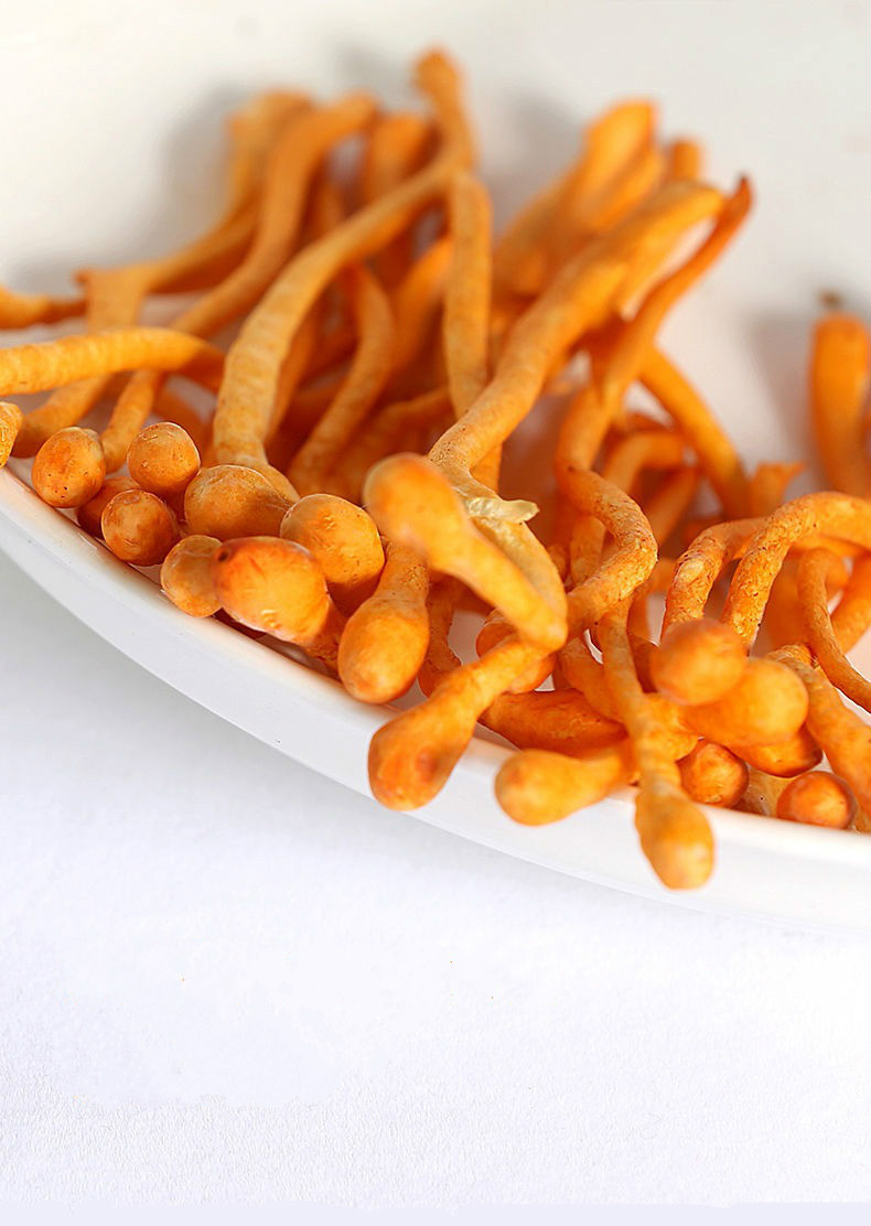 快递】鲜品北虫草煲汤优选新鲜蔬菜鲜湿北金蛹虫草菌菇孢子头煲汤食材