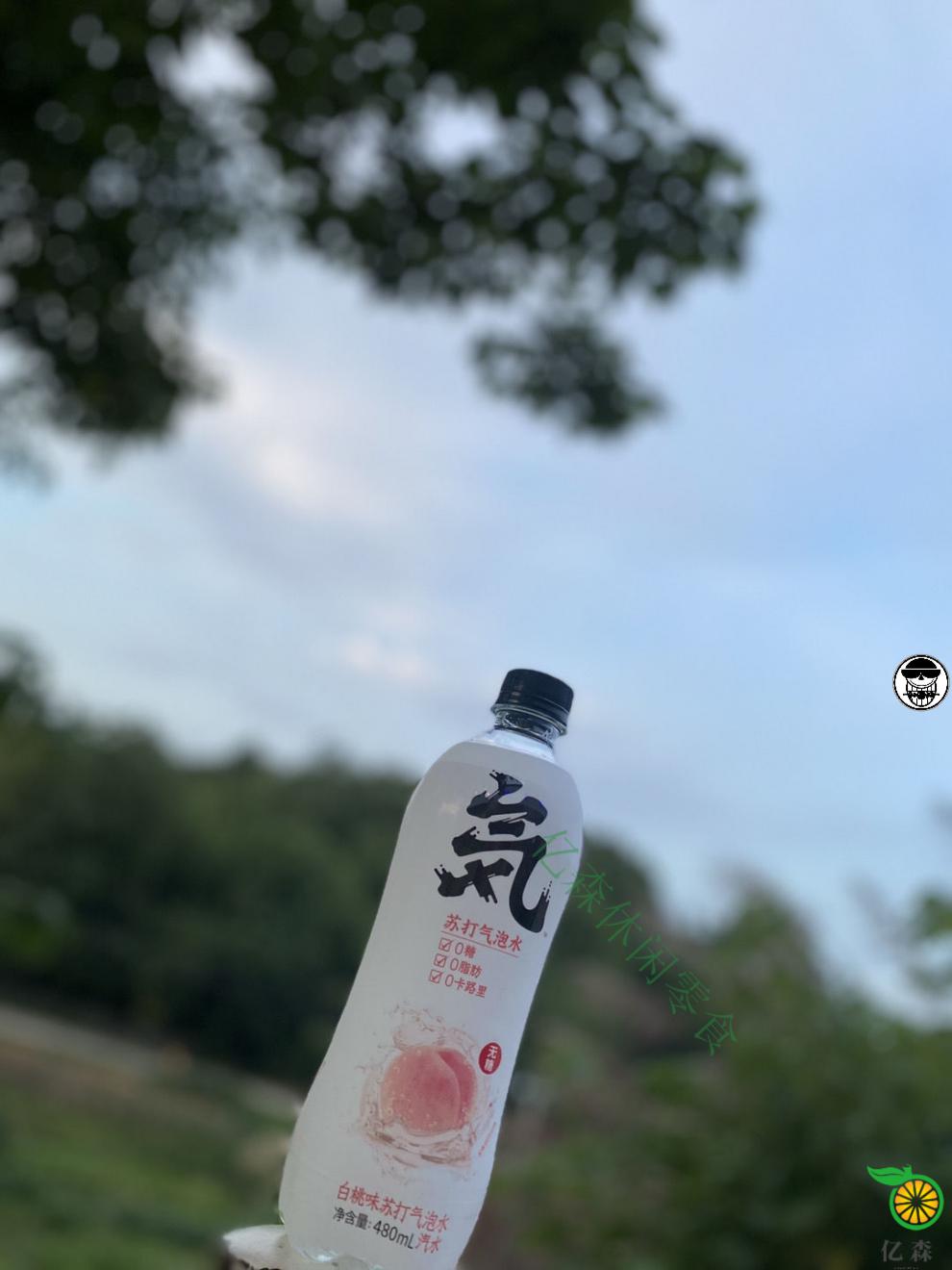 森林元气水苏打气泡水有气o热量o脂肪喝不胖果味汽水饮料区域限定荔枝