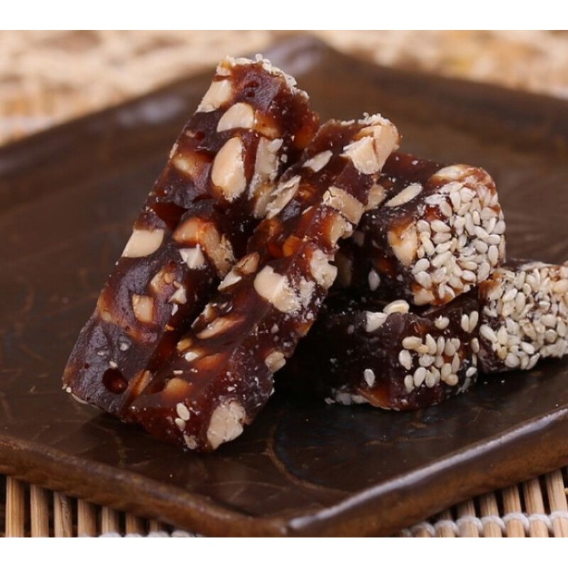 三禾北京稻香村糕点南枣果仁糕1000g特产手工花生软糖果【图片 价格