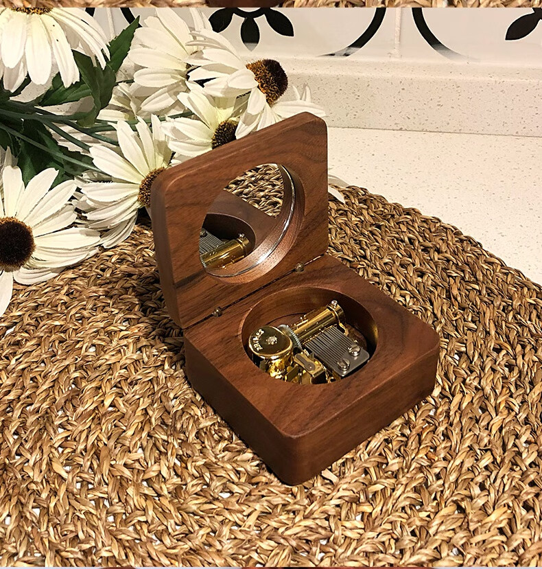 【520推荐】雷曼士八音盒 rhymes雷曼士新品 定制刻字礼物音乐盒 送