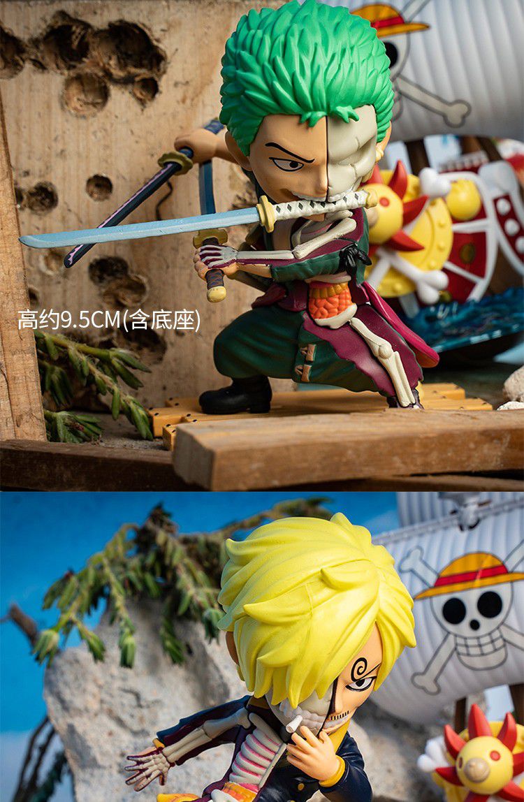 mighty jaxx 航海王onepiece 海贼王盲盒 半解剖系列 潮玩摆件 罗宾
