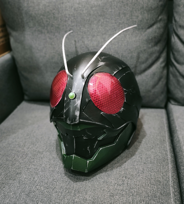假面骑士头盔可动假面骑士11头盔build时王01龙骑jokerw空我打印eva