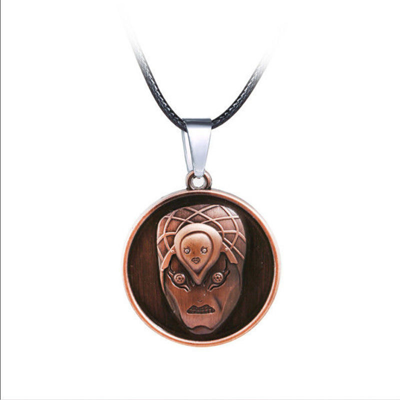 jojo的奇妙冒险周边钥匙扣吊坠金色替身箭头龙骨链黄金镇魂曲金属钥匙