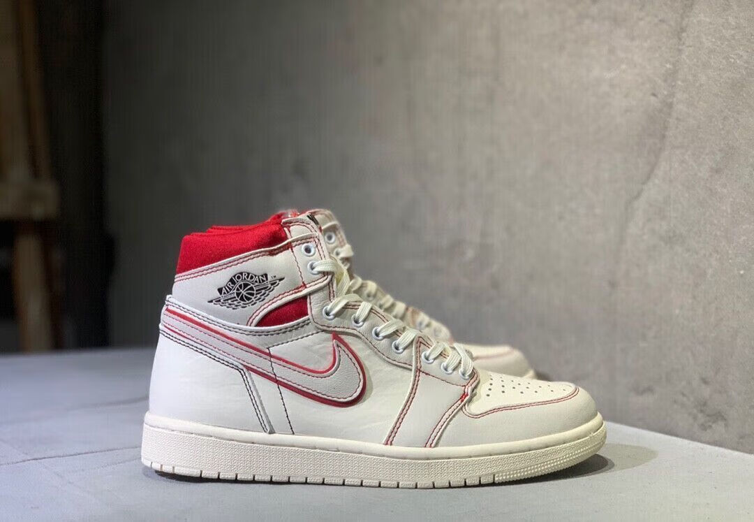 运动跑鞋aj1二次元小闪电扣碎黑白熊猫板鞋男鞋女鞋篮球鞋聨名同款