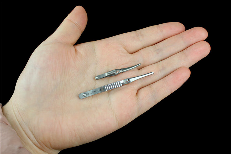 上海金钟不锈钢医用动脉夹小血管夹止血夹静脉夹临时血管阻断钳子