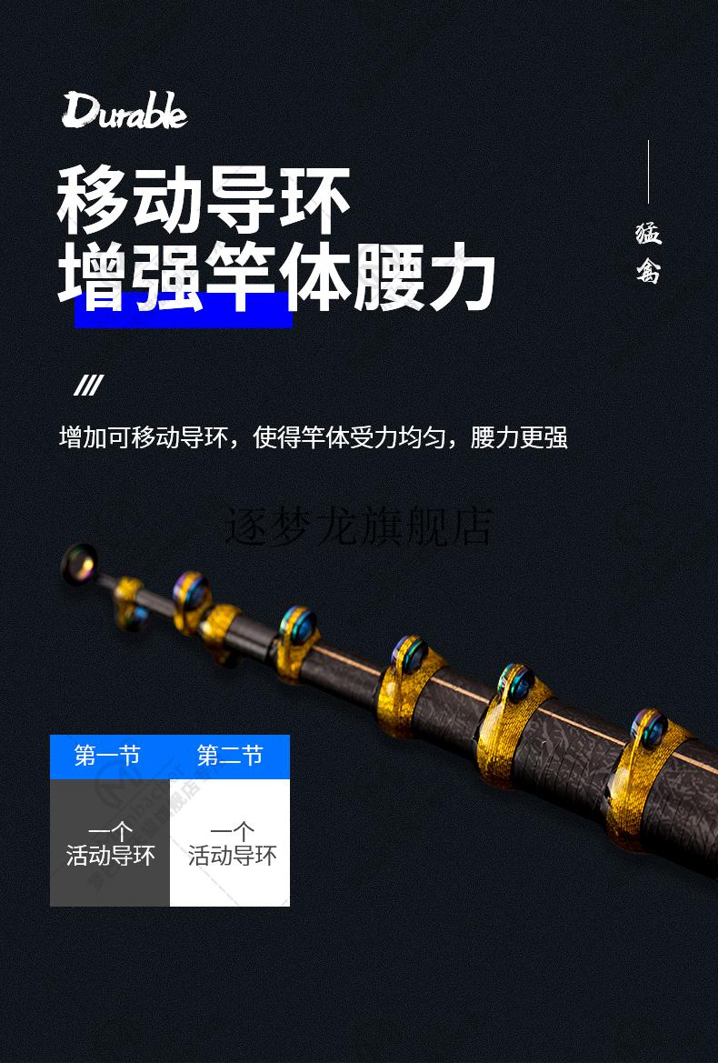 2022新款梦巴赫前打竿吃皮版梦巴赫猛擒前打竿谷麦钓逗钓鱼竿2022旗舰
