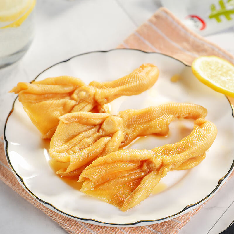 京优购春江无骨鸭爪40包桂十八泡椒去骨鸭掌脱骨鸭爪休闲零食小吃即食