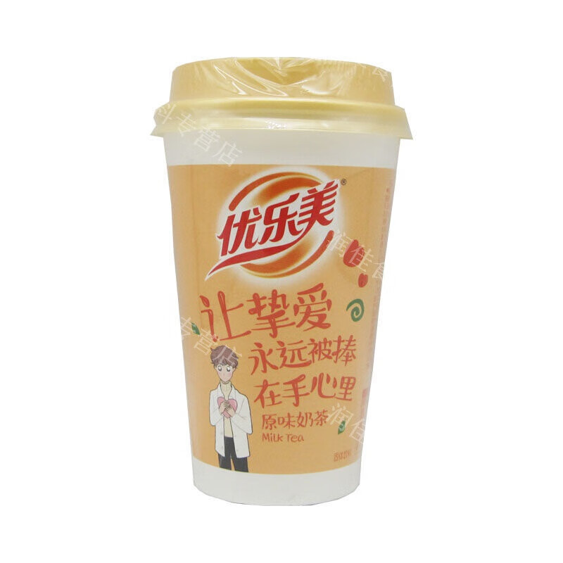 优乐美奶茶杯装奶茶粉整箱30杯24杯15杯10杯椰果原味草莓味24杯椰果