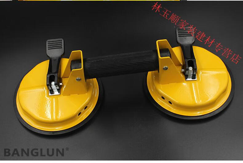 瓷砖吸盘活动式铁吸盘强力三爪两爪玻璃吸盘瓷砖大理石地板吸提器铁三