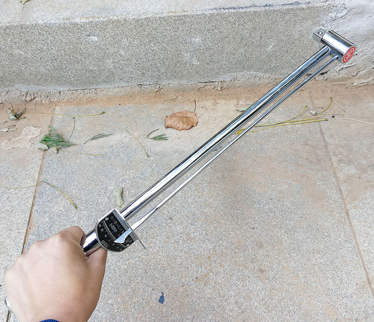 扭力扳手扭矩力矩汽修工斤公斤扳手套筒重型12加长杆0300nm扭力扳手