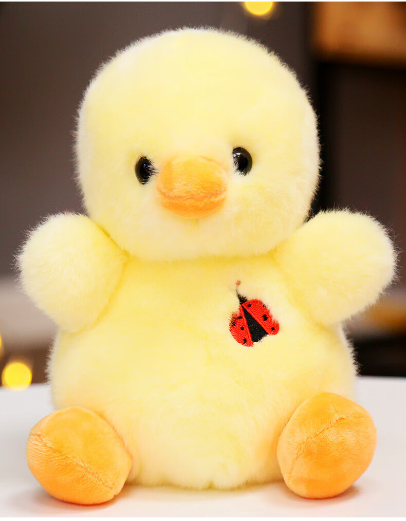 日本ins软体动物公仔毛绒玩具快乐宠物家族小鸡软萌小兔子玩偶布娃娃