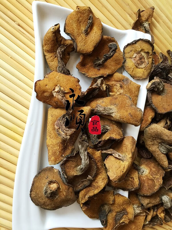 500g崂山菇崂山蘑菇小鸡炖蘑菇崂山松蘑松菇干崂山菇青岛特产【图片