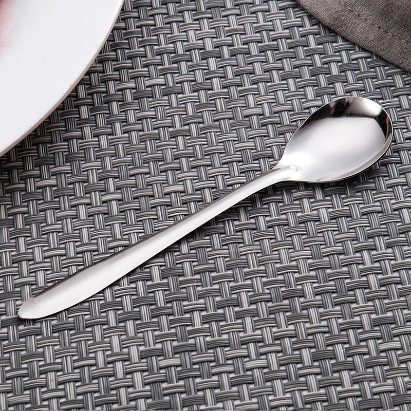 菲隆5支装不锈钢迷你小勺子家用儿童吃饭勺蛋糕甜品勺厨房调料勺1支装