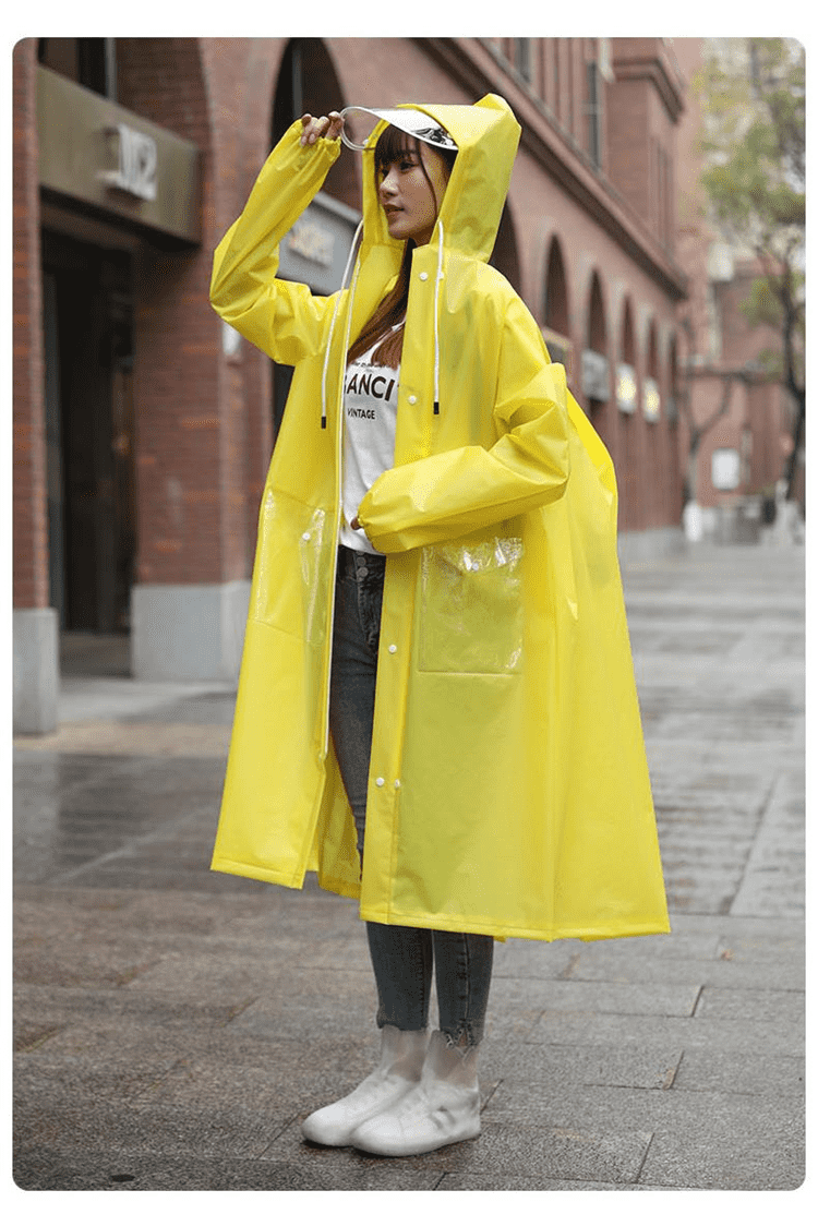 雨披自行车中学生 学生雨衣上学专用初中长款全身防暴雨高中学生