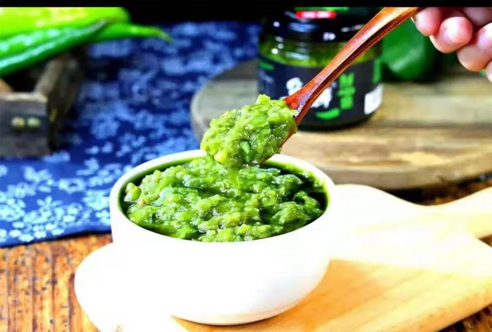 鲁大鲜鲜椒酱青椒网红拌饭拌面酱速食夹馍酱家用商用蘸酱180g2瓶鲜椒