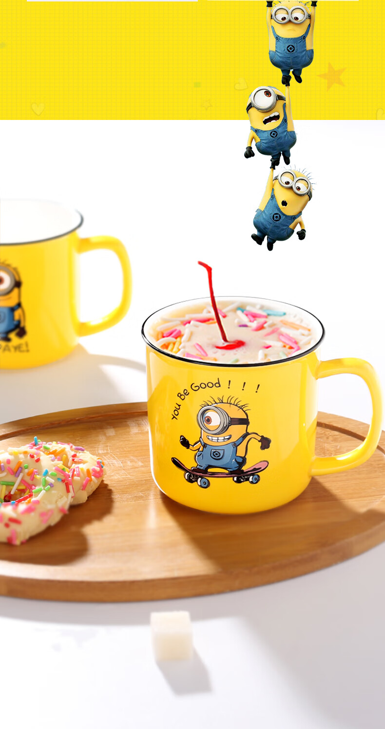 小黄人表情杯team minion(带一个金勺)【图片 价格 品
