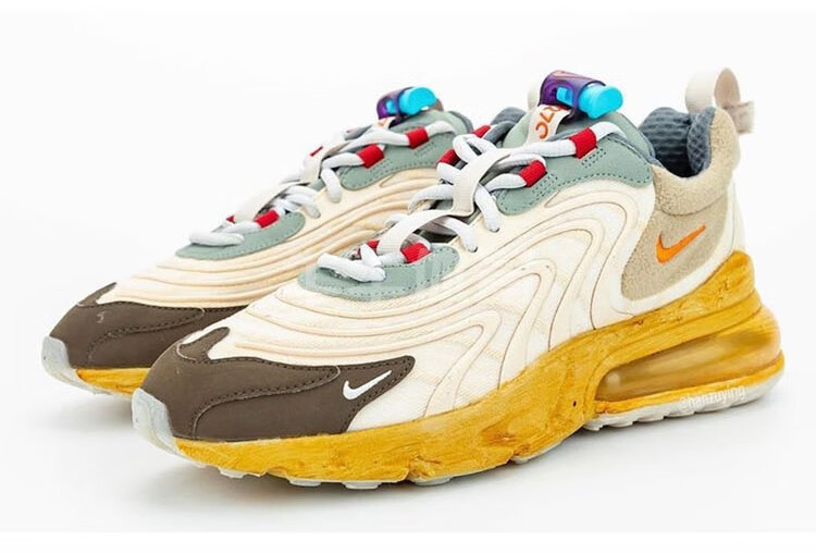 纯原travis scott x air m 270 react ts联名仙人掌ct286 ct2864-200