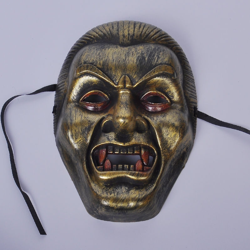 【精选】万圣节面具男恐怖鬼脸半脸僵尸小丑吓人抖音搞笑化妆舞会道具