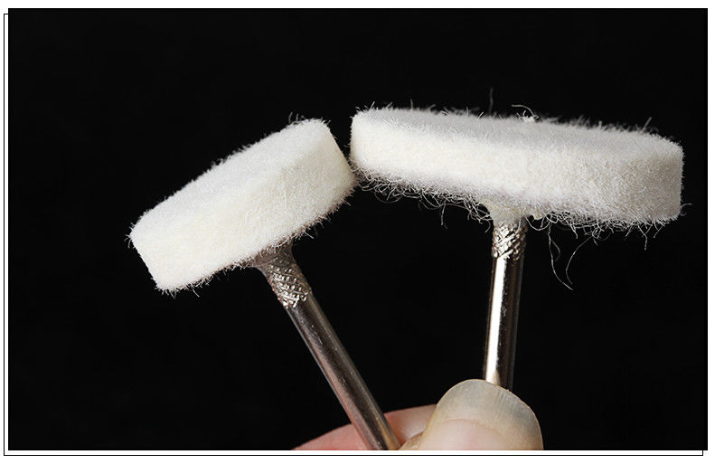 羊毛抛光磨头电羊毛头抛光磨头玉石金属玻璃镜面打磨电动抛光棉轮圆柱