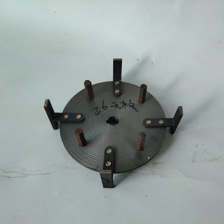 配件磨粉机玉米打粉机粉碎机配件锤片刀式磨盘爪齿15磨片齿爪零件翼灿