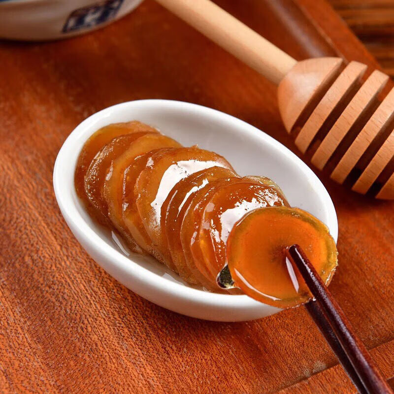 官方旗舰人参蜜片长白山新鲜人参蜜片即食泡水大片可随身携带即食人参