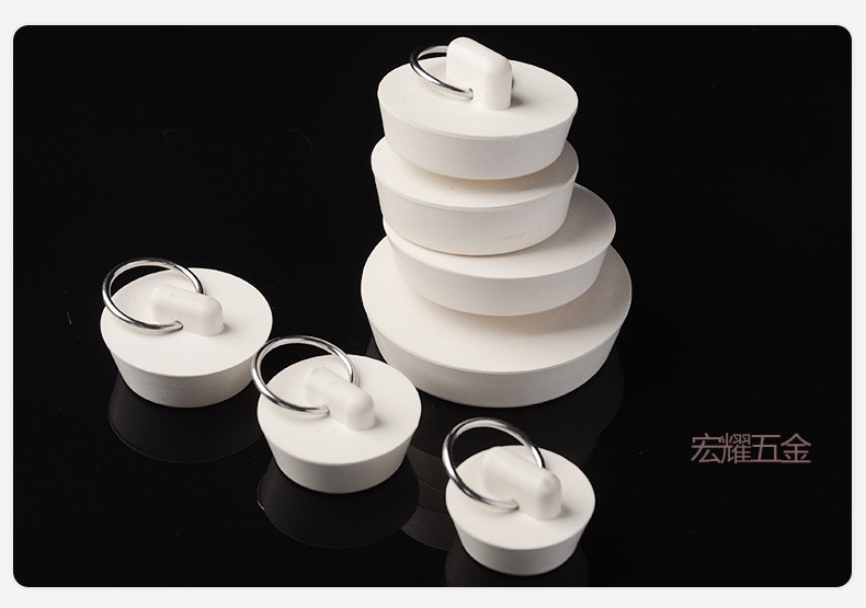 水池橡皮塞子浴缸鱼缸拖把洗衣池洗手盆堵水塞橡胶水槽下水塞堵孔a款