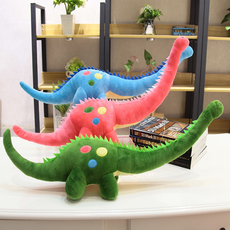 毛绒玩具恐龙公仔梁龙长颈龙玩偶卡通睡觉抱枕送男女孩布娃娃礼物长