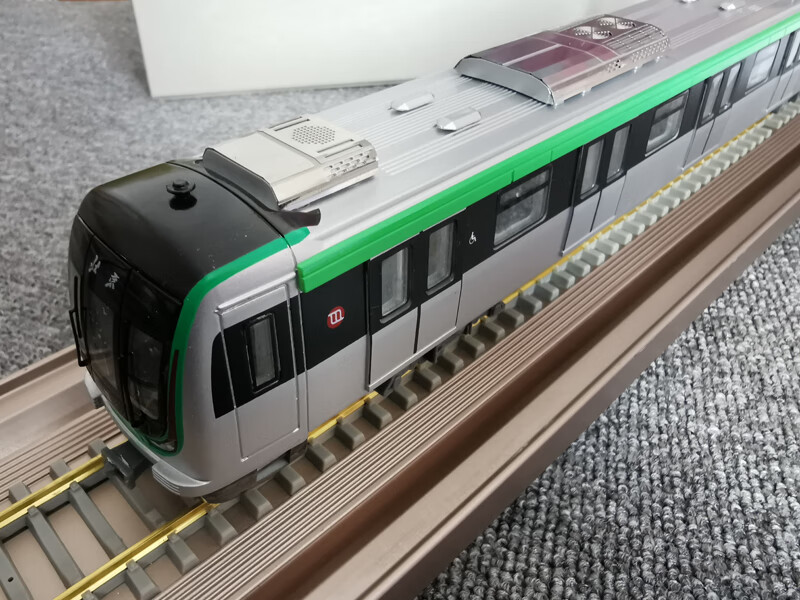 北京地铁模型12789号线轨道交通仿真合金摆件商务礼品沙盘模型1:68
