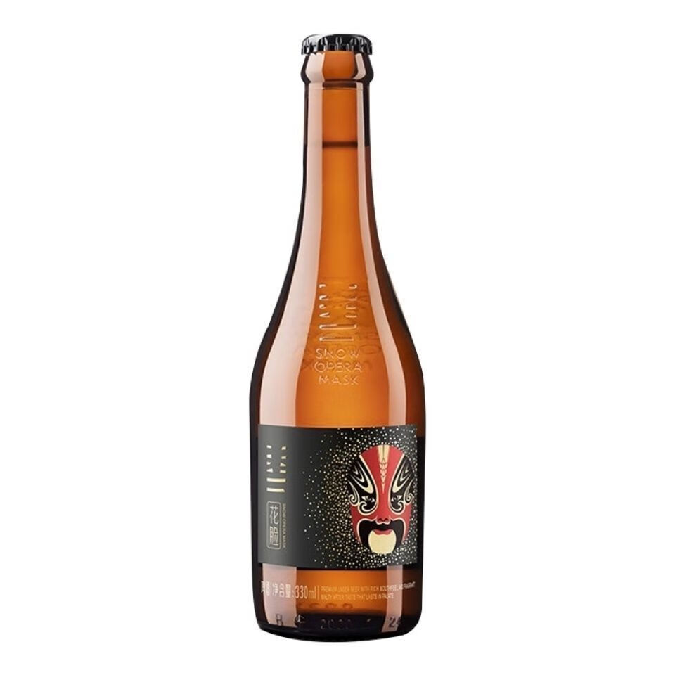 第三主粮 雪花啤酒脸谱花脸 11.