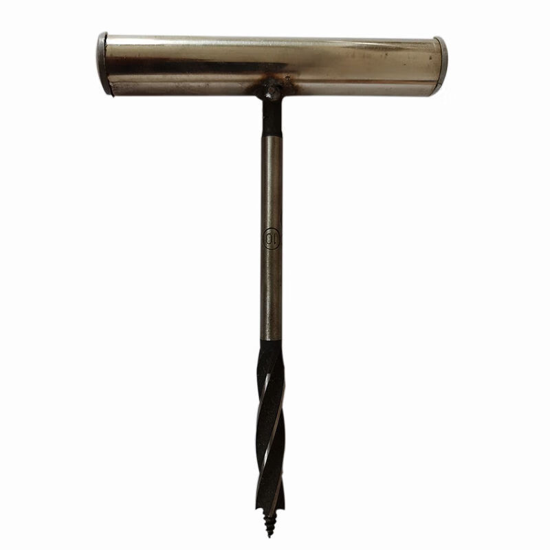 鎏金异彩家用简易手动打孔工具木工钻头10毫米大孔打孔手捻钻开孔器支