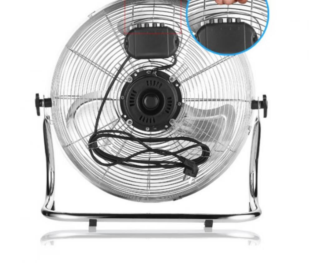 上海华生趴地电·风扇大功率式商用工业落地扇家用静·音摇头工地扇