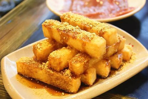 湖北孝感 绿豆糍粑纯糯米 咸味绿豆馅 真空包装加冰袋保鲜 10个绿豆