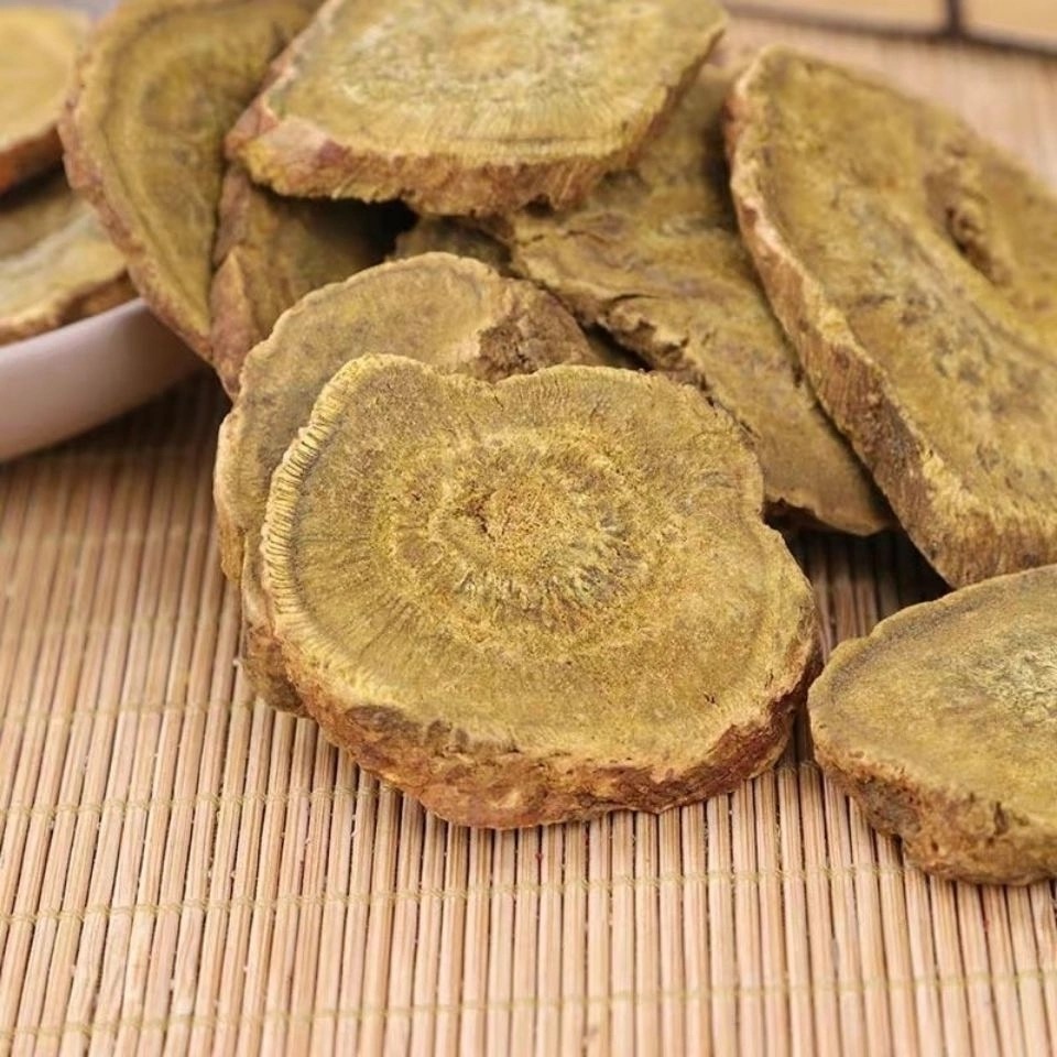 同仁堂中药材新货大黄大生大黄可打大黄粉土大黄500克