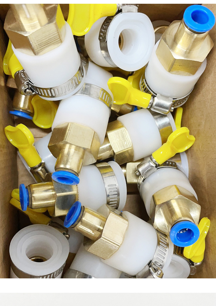 水龙头转接头 水龙头接头转接开槽机通用转换头4分水管快插快速转接头