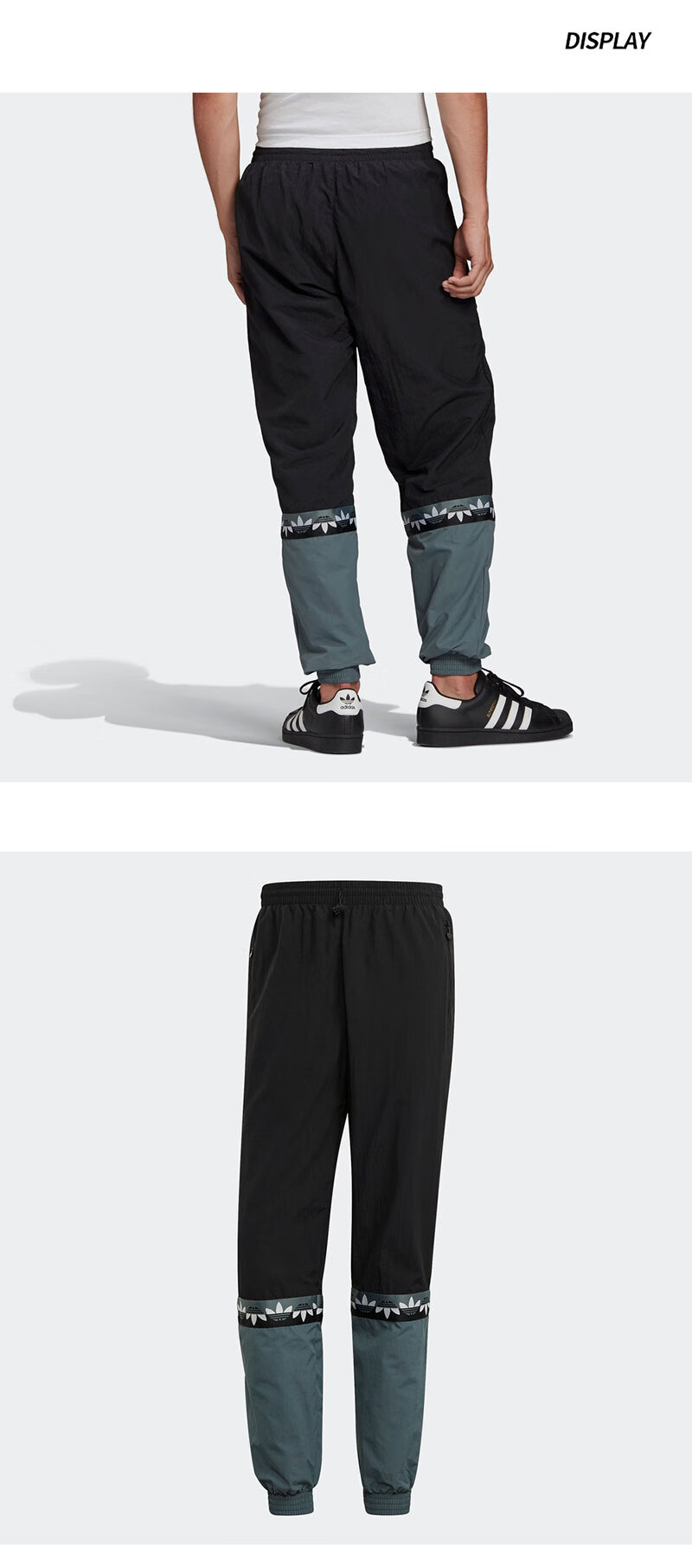 阿迪达斯(adidas) 三叶草工装裤男裤子跑步训练运动裤透气宽松舒适