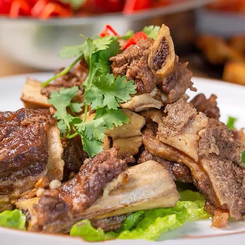 牛排骨带骨牛肉块农家散养黄牛排骨肉批发生鲜带骨牛肉炖汤牛排骨