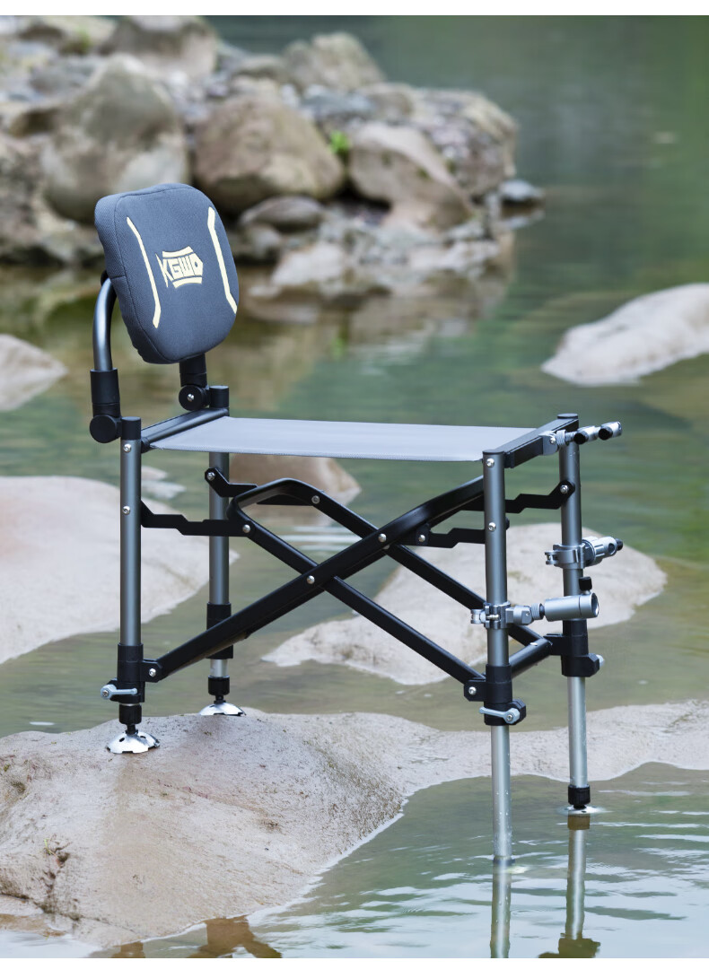 空钩悟道新款超轻骑士钓椅多功能小巧轻便折叠钓鱼椅全地形钓鱼凳套餐